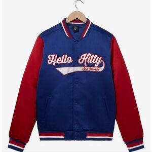 Sanrio Hello Kitty & Friends Color Contrast Bomber Jacket size XL unisex